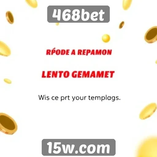 Ofertas de bônus e promoções disponíveis na 468bet